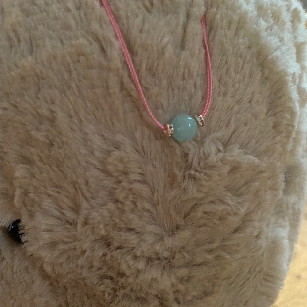 Children/adult pink necklace